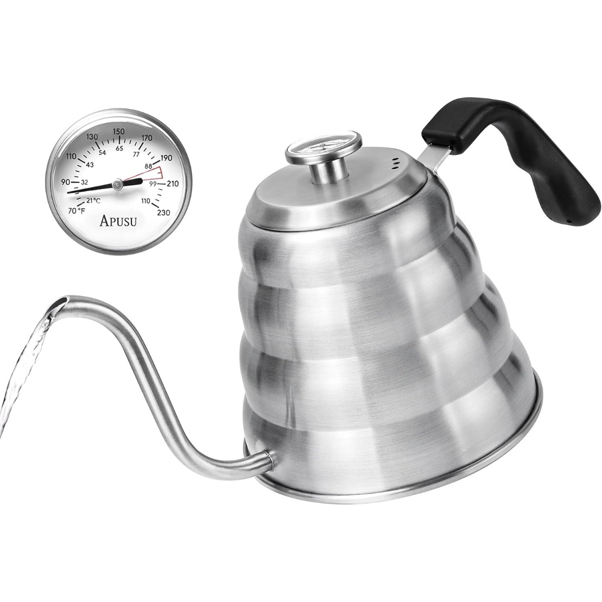 Coffee Quality Control - Caffettiera Professionale in Acciaio Inox per