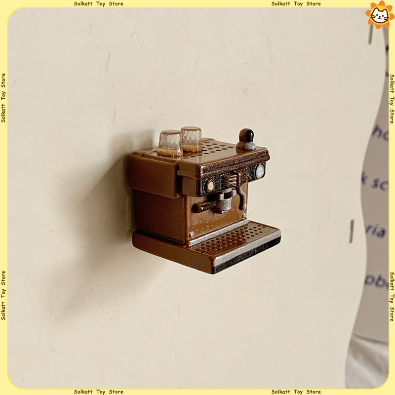 Vintage Coffee Equipment - Magnete Vintage per Frigorifero in Stile