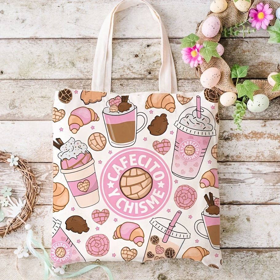 Borsa tote in tela con stampa  - Coffee Equipment Travel Bag recensione e prezzo