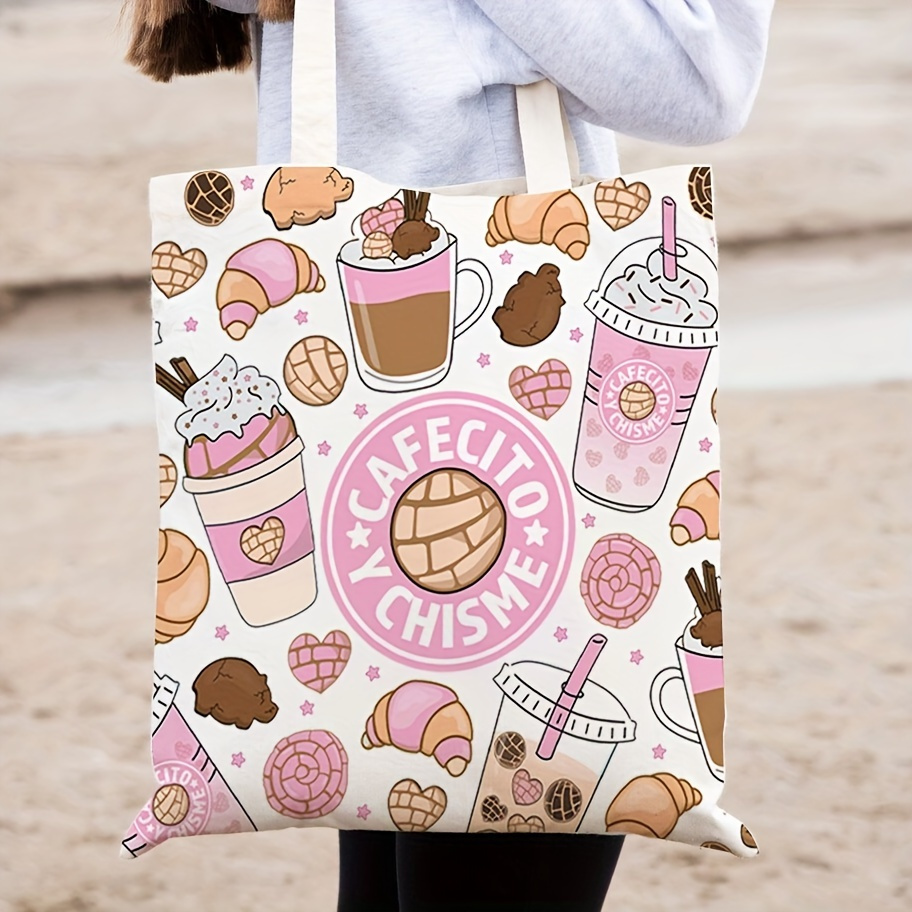 Borsa tote in tela con stampa  - Coffee Equipment Travel Bag recensione e prezzo